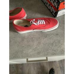 Vans rood, maat 40,5