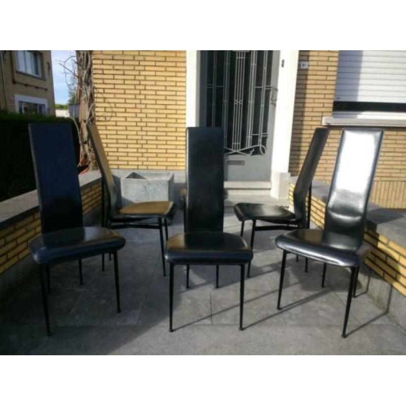 Set van 6 Fasem S 44 stoelen