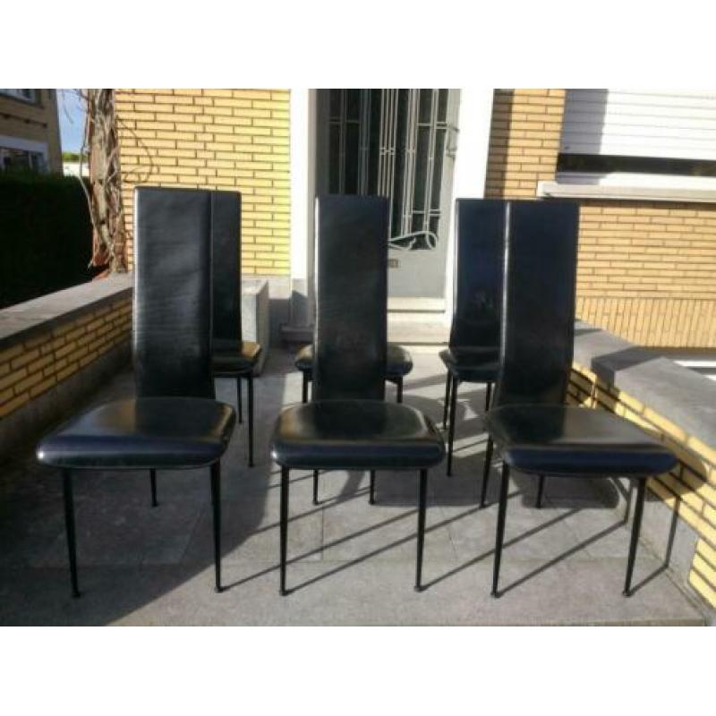 Set van 6 Fasem S 44 stoelen