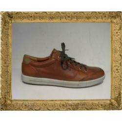 Cognac leren Ecco schoenen 45