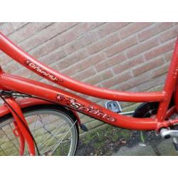 Oma Fiets Sparta Rood