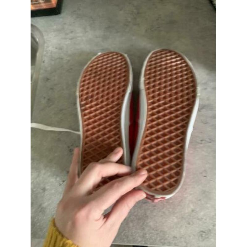 Vans rood, maat 40,5