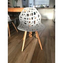 6 eettafel stoelen