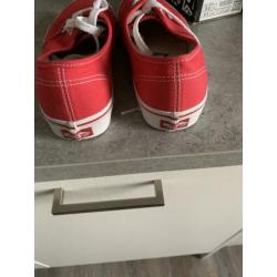 Vans rood, maat 40,5