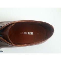 Van lier schoenen bruin maat 42 (ook zwart paar te koop)