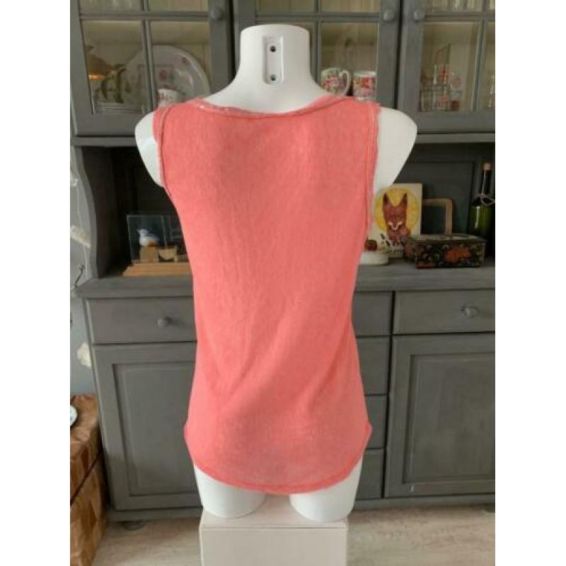 Leuke roze top maat S