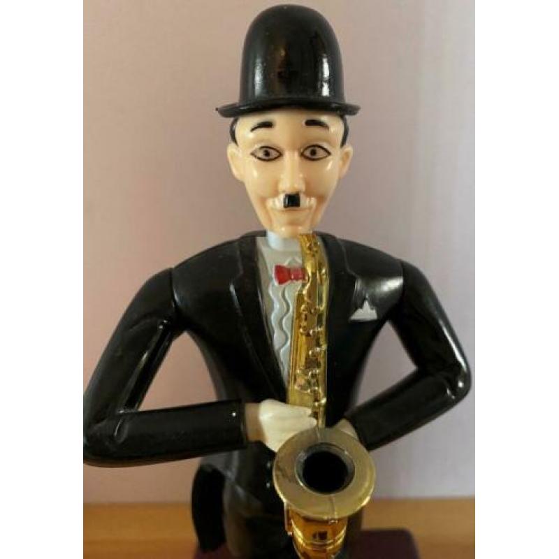 Unieke Charlie Chaplin wekkerklok- vintage - zeer exclusief