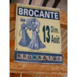 Brocante oud ijzeren stalraam / 84,5 X 42,5 cm..