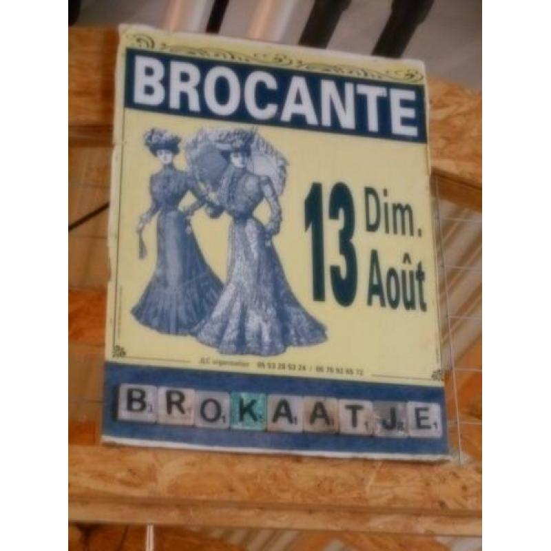 Brocante oud ijzeren stalraam / 84,5 X 42,5 cm..