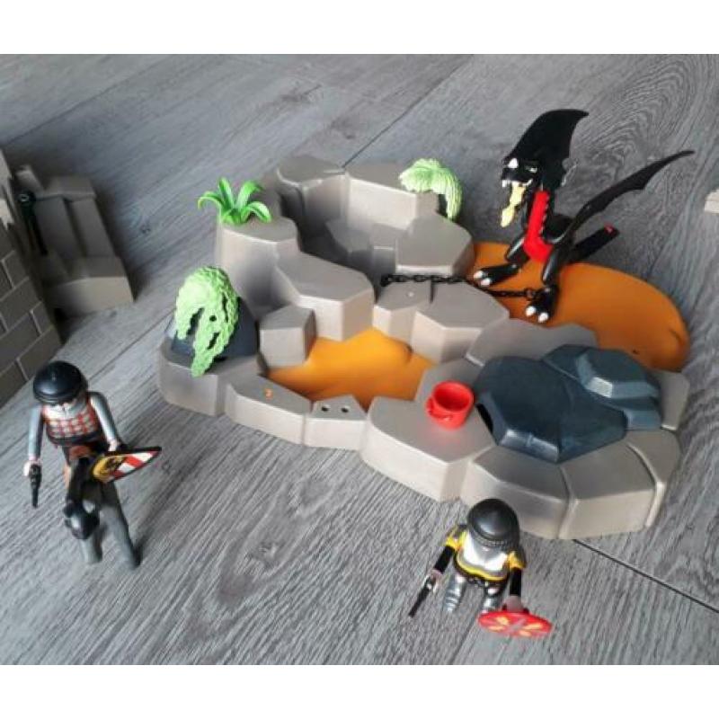 playmobil riddereiland met draak