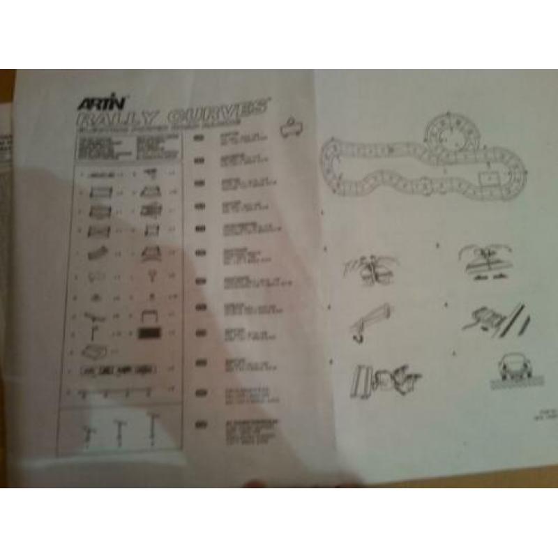 ARTIN Rally Curves elektrische racebaan + extras - 5.24 m