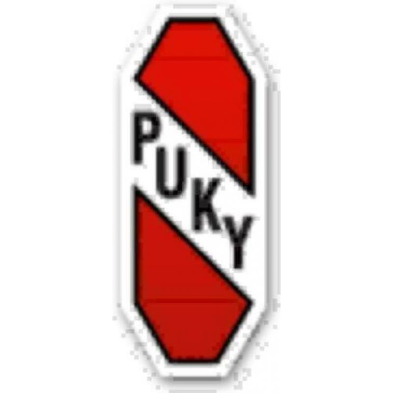 Puky F550 skelter zwart.