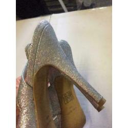 Nine west glitter hakken, maat: 37