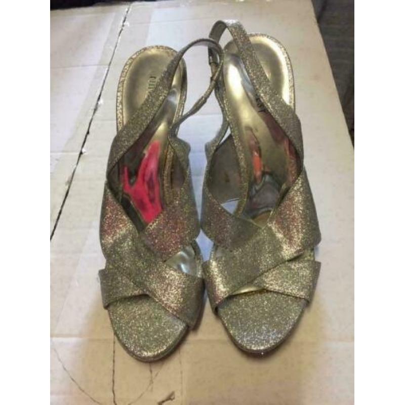 Nine west glitter hakken, maat: 37