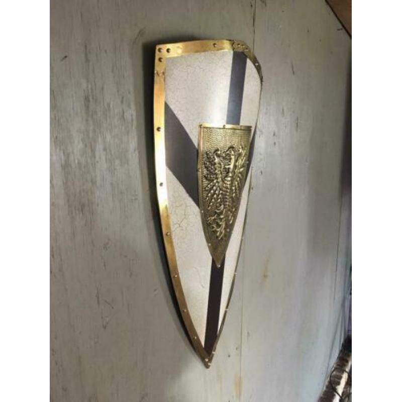 Schild ridder of viking om op te hangen (decoratief)