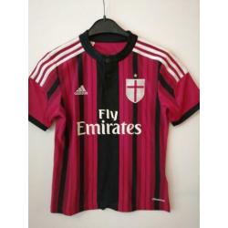 AC Milan Adidas voetbalshirt maat 152 uitstekende staat