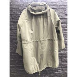 Ms mode nieuwe khaki parka jas maat 50