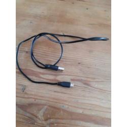 USB kabel samsung t/m A6 1 meter lang