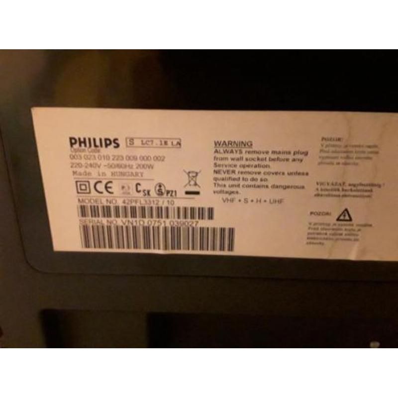 Grote Philips tv 80cm defect voor onderdelen en Meer!!