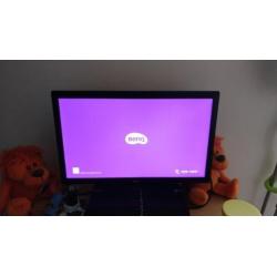 2 hdmi full hd led plasma tv of monitor Benq 24"