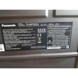 Te koop. Plasma TV 46 inch Panasonic..