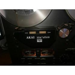 Akai GX 215 d met 3 koppen, 3 motoren en diverse 18cm banden