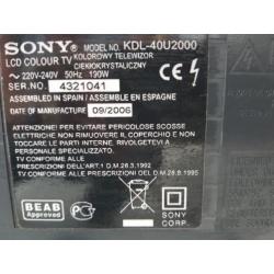 Sony Bravia televisie, 40 inch