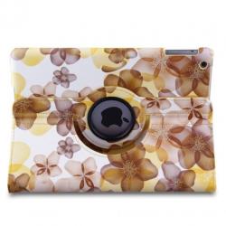 Gekleurde Bloemen Hoes iPad 5 Air Draaibaar 360 Rotatie Case