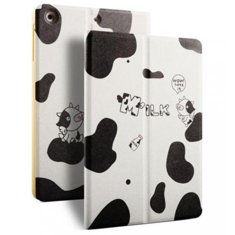 iPad 2 3 4 hoes hoesje case Koeien Milk we love it Koe