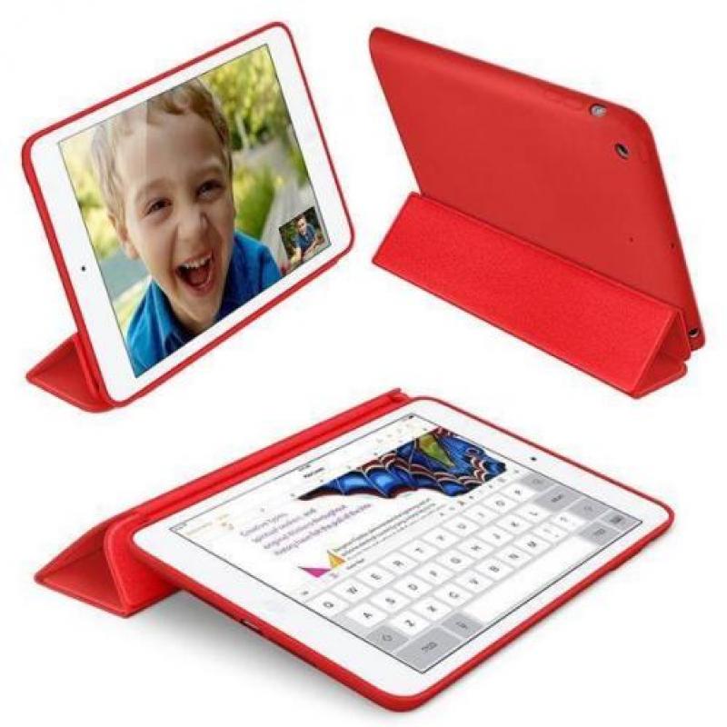 iPad 2017 en Air Smart Case rood