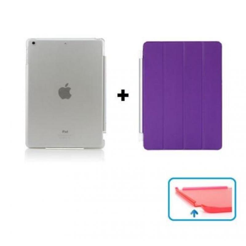 iPad 2 3 4 Smart Cover Smartcover hoes hoesje - DUO GROEN