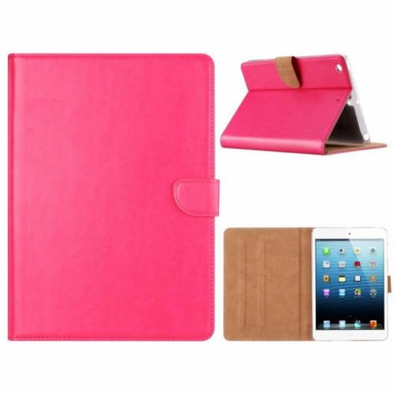 Ntech iPad mini 1 / 2 / 3 Roze Booktype Kunstleer Hoesje M