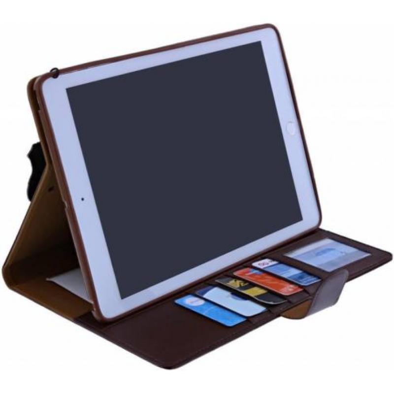 Ntech iPad 2, 3 , 4 Premium Luxe Hoes Flio Cover hoesje Bru