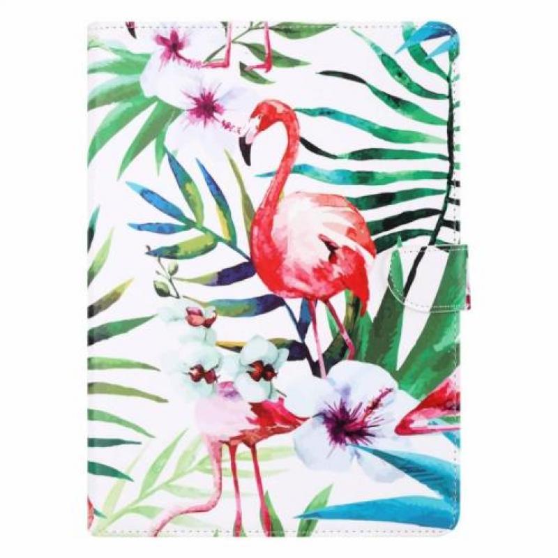 Ntech iPad 2 / 3 / 4 Tropische Flamingo Design Booktype Kun