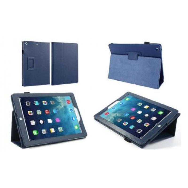 Apple iPad Air 2 (iPad 6) - Book Case Hoes - Blauw