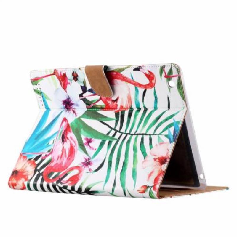 Ntech iPad 2 / 3 / 4 Tropische Flamingo Design Booktype Kun