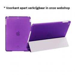 iPad 2 3 4 achterkant hoes hoesje case Doorzichtig - Paars