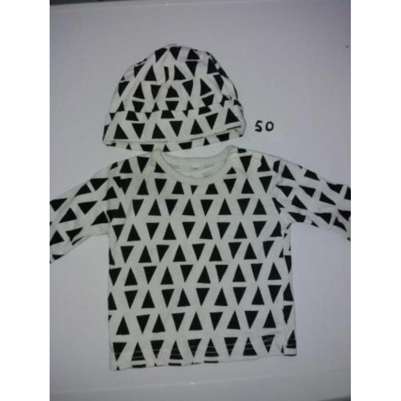 'BABY KLEDING (DIVERSEN) MAAT 50 EN 56...zie foto's