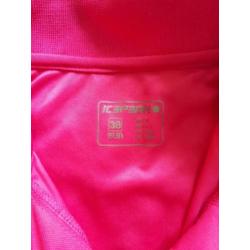 Set Icepeak polo en jack - dames - roze/hot pink - maat 38