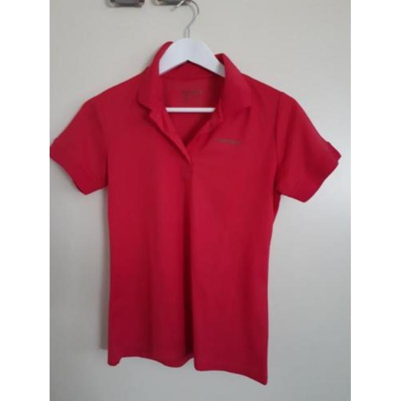 Set Icepeak polo en jack - dames - roze/hot pink - maat 38