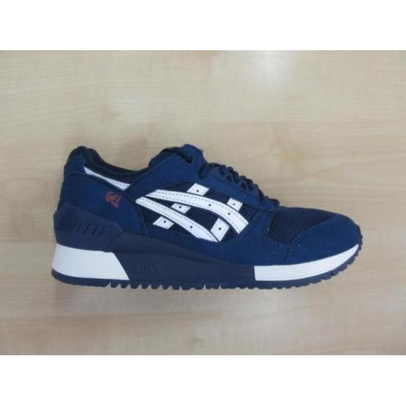 Asics gel respector indigo blue white h722n4901, maat 39 1/2